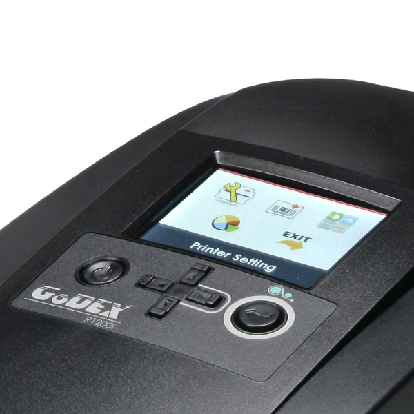 GoDEX RT200i RT230i stacionarus spausdintuvas